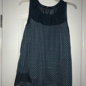 super cute navy tank